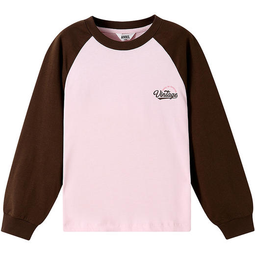 男女童圆领长袖针织衫秋季新款安奈儿童装小程序专享EM531566 商品图8