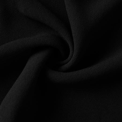 ROMI STUDIO“简约优雅”黑色轻薄哑光雾感鱼尾半身裙 RWCRX42210 商品图3