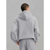 GXG男装 麻灰色宽松简约连帽卫衣24年冬季热卖G24X314034 商品缩略图4