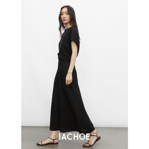 棉仓3431516016-IACHOE 收腰连衣裙 商品图4