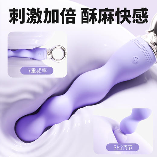 【女用器具】谜姬 戒环拉珠激爽后庭 商品图5