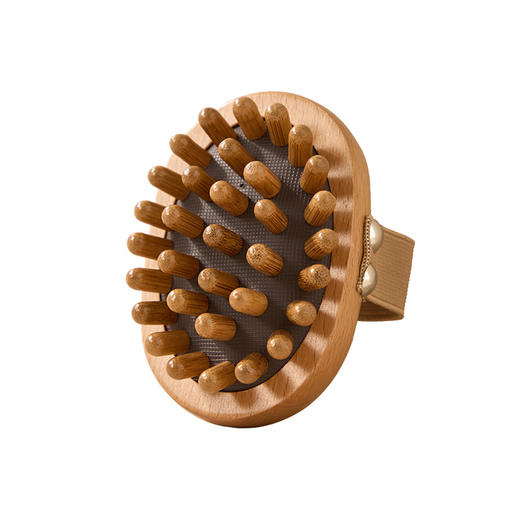 经络刷肚子木质气囊头皮按摩刷子五行身体经络疏通揉腹部刷腿神器 商品图4