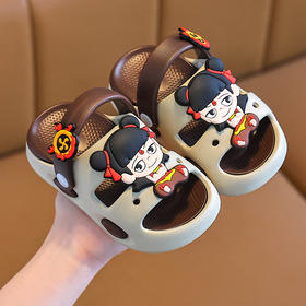 哪吒男童凉鞋软底防滑2025新款儿童凉鞋中小童运动沙滩鞋子