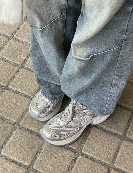 【专属】一见钟情的老爹鞋😍【MLB女款网面拼接厚底增高时尚老爹鞋】厚底设计，悄悄拉长腿部线条，瞬间拥有大长腿，小个子女生的福音❗️ 商品图10