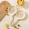 摩登主妇硅胶漏勺食品级耐高温捞勺厨房家用长柄捞面饺子沥水大滤勺 商品缩略图0