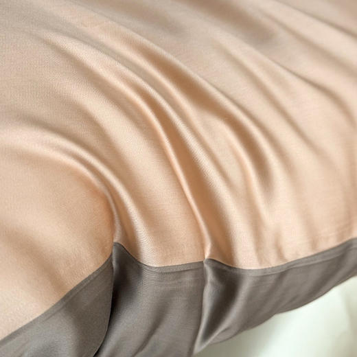 自然醒60支兰精天丝纯色双拼单品枕套HS 商品图3