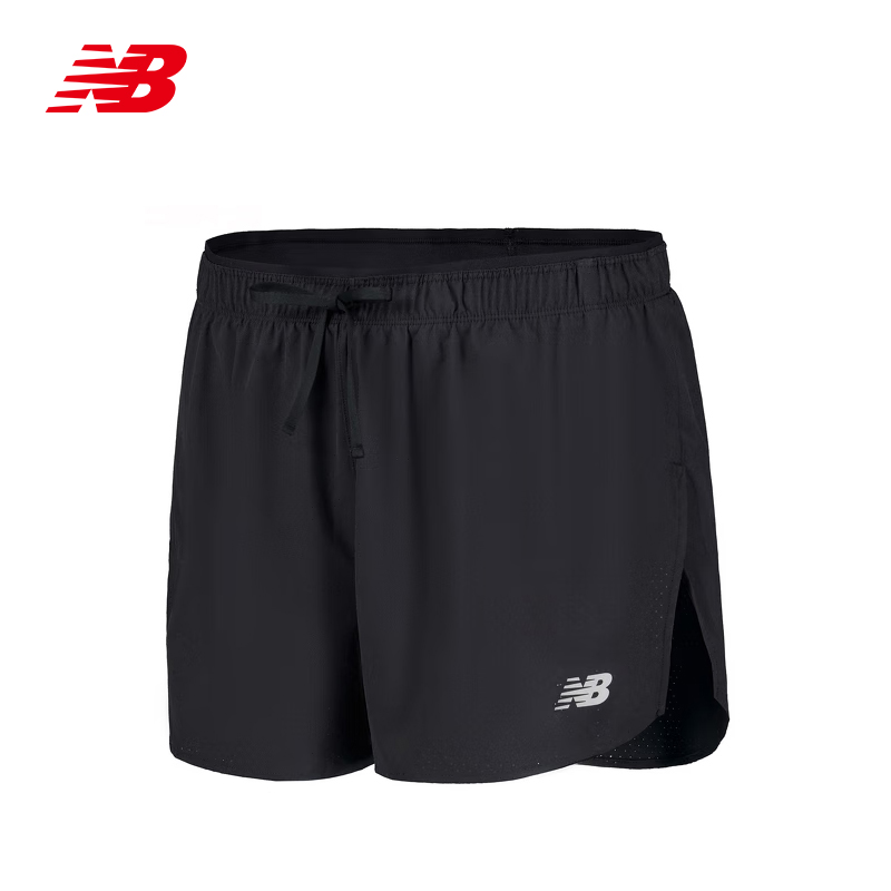 【活动商品】 NEW BALANCE/NB RC Seamless Short 3/5/7 Inch Split 男女款梭织短裤运动休闲会户外百搭短裤