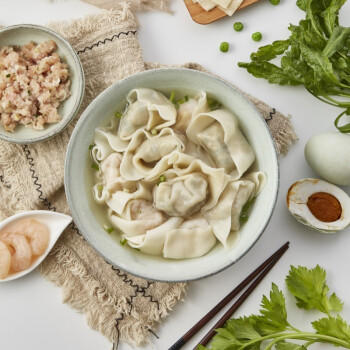 吉祥馄饨五福什锦大馄饨521g/18只生鲜水饺云吞饺子混沌早餐半成品 商品图4