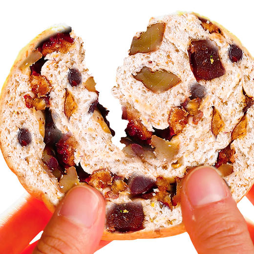 【甄选】腰果扁桃仁坚果芙+全麦坚果车轮面包营养美味坚果多多 商品图3