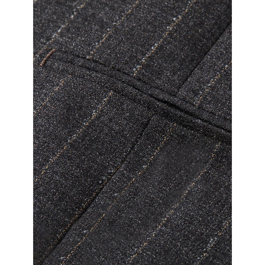 GXG男装   高支全毛条纹西装马甲男通勤  G24XF94005 商品图4