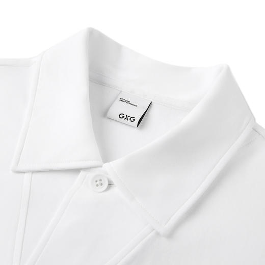 GXG男装 简约翻领字母胶印个性潮流polo衫男 夏季热卖G24X242029 商品图2