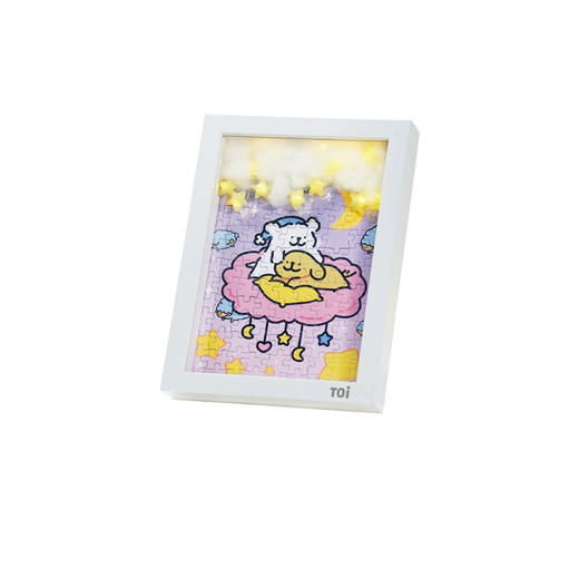 珍能装系列-线条小狗-小狗甜梦含A5相框 商品图0