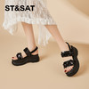 【7CM增高】星期六时尚百搭亮片凉鞋SSD2115ERQ 商品缩略图4