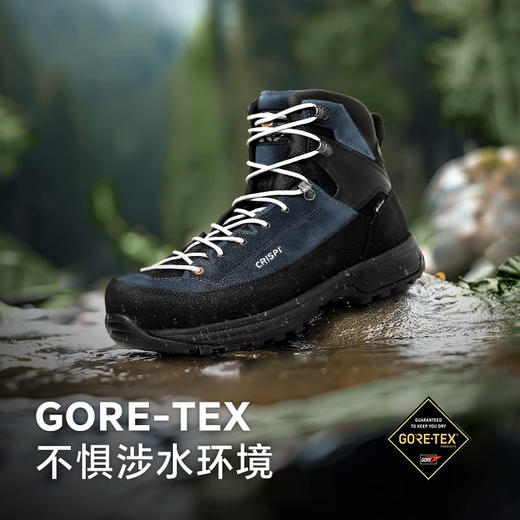 【限定款】CRISPI春秋大道男女牛皮防水防滑徒步登山鞋靴A WAY HIGH 商品图2
