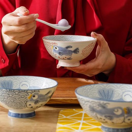 日本进口美浓烧陶瓷面碗家用餐具创意散件餐具任选 商品图6