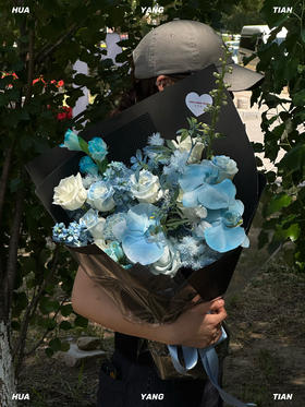 蓝调时光 · 花束