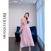 BeQueenStory【恋恋女神】2025新款醋酸一字肩荷叶边连衣裙&上衣 商品缩略图4