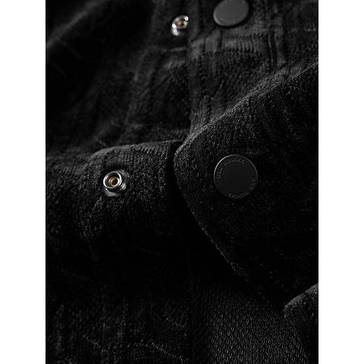 GXG男装 雪尼尔提花潮流翻领休闲夹克外套  冬季热卖 商品图3