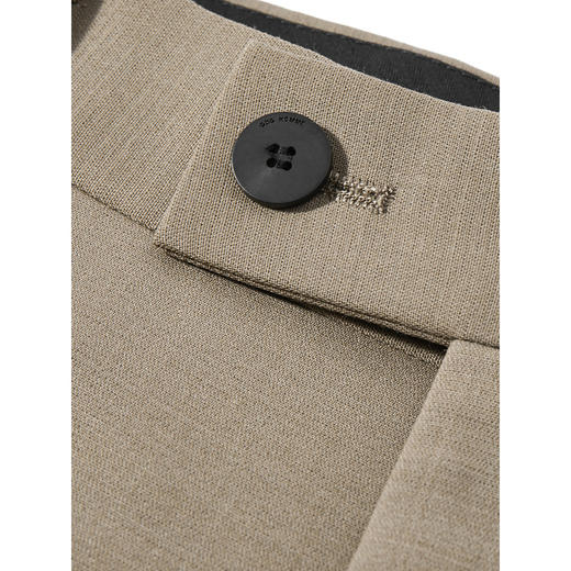 GXG男装  含羊毛商务修身西裤男士通勤 24年冬G24X144019 商品图3