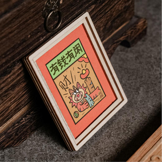 甲马系列木制冰箱贴 商品图2