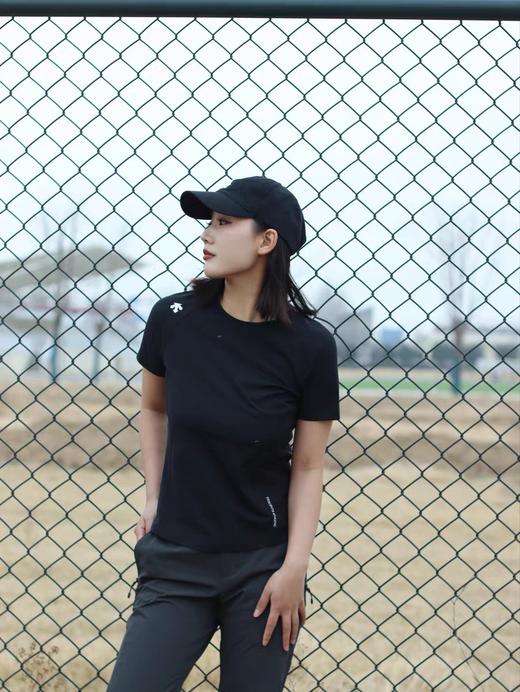 点此购买 迪桑特夏季女款圆领修身短袖T恤 qk 321202 商品图10