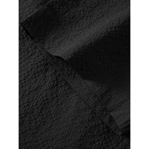 GXG男装 黑色工装设计短袖衬衫通勤男轻薄外套防晒 2025春季热卖 商品图4