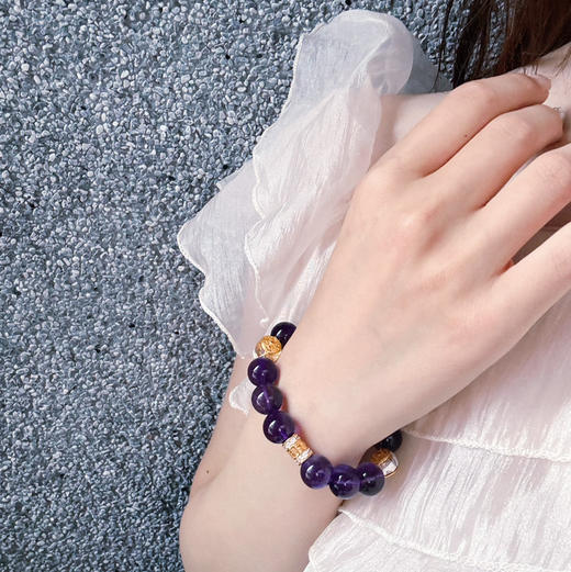 Perperle 人气紫水晶串串手串 11-13mm 商品图2