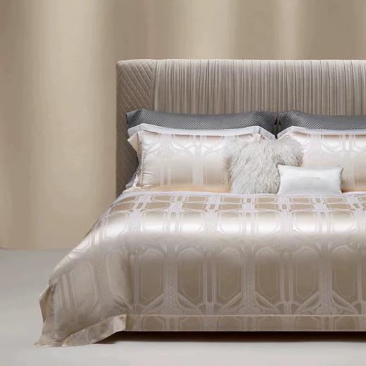 罗卡芙真丝丝棉提花四件套 普瑞克 商品图0