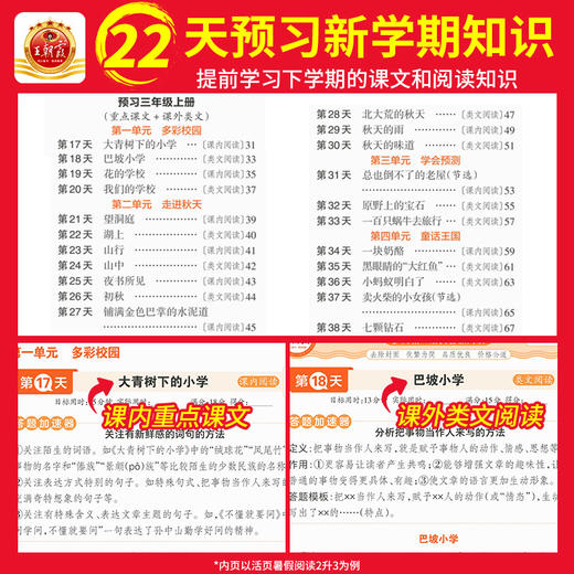 2025活页暑假阅读1-6年级 商品图2