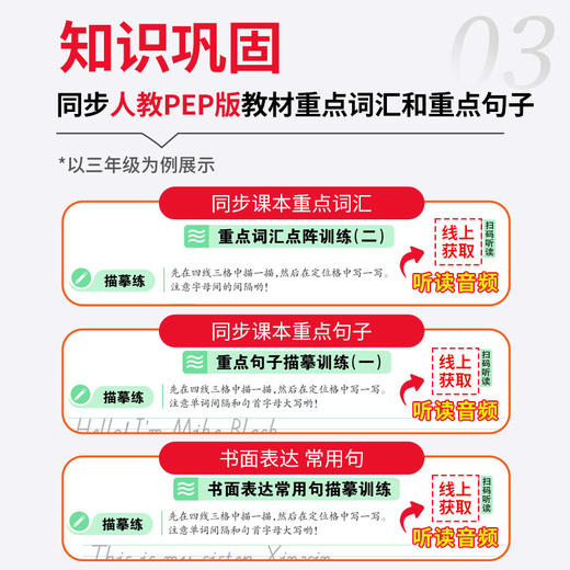 2025秋上册英语同步字帖3-6年级 商品图3