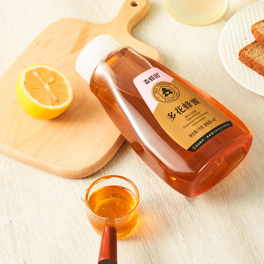 上海森蜂园多花蜂蜜1kg（三角瓶） 商品图2