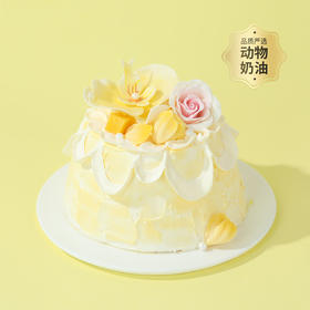 【鲜芒花园】送女生推荐生日蛋糕，蝴蝶兰唤醒夏日明媚，阳光鲜芒奏响美味狂想曲，幸福滋味直抵心间（厦门幸福西饼）