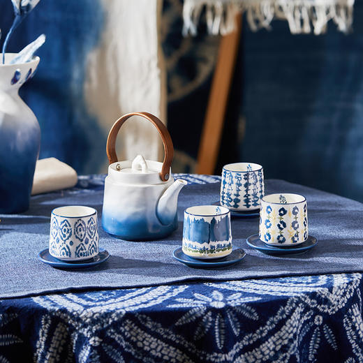 JOYYE套9染韵生花茶具礼盒24217 商品图0