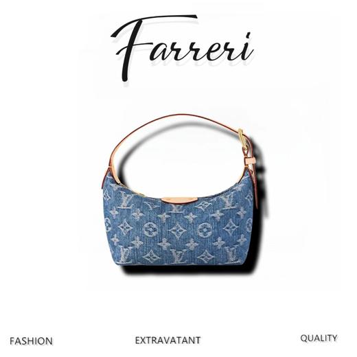 驴家M82949 丹宁饭盒包 商品图0