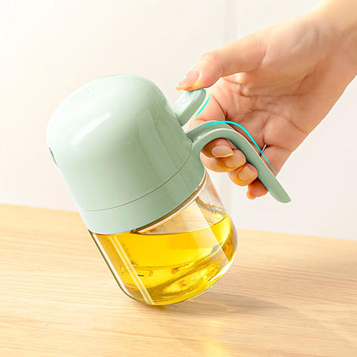 【哆乐豆喷油壶】玻璃喷油壶家用厨房专用不挂油调味料酱油瓶定量雾化喷油瓶橄榄油 商品图6