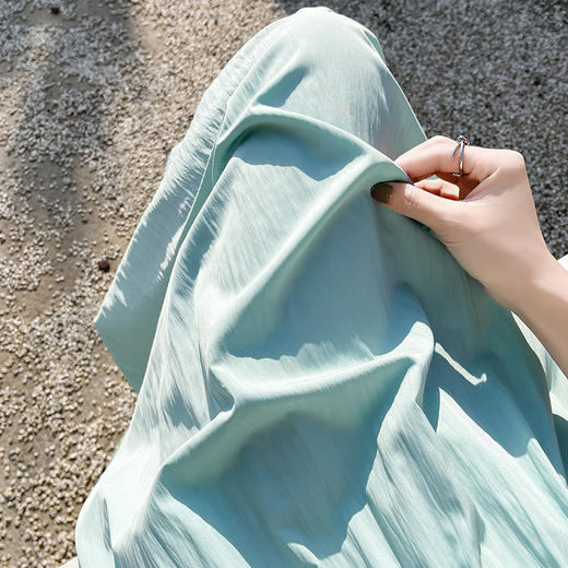 夏季新款花苞长裙 | 轻盈舒适、气质优雅、遮肉显瘦、马卡龙色系、夏季必备 商品图4