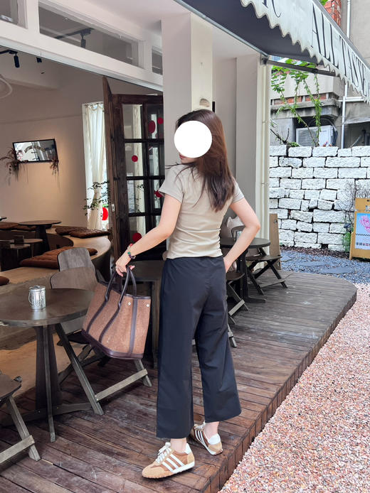 2506316   the r0w 80支棉 八分裤，极简风 商品图6