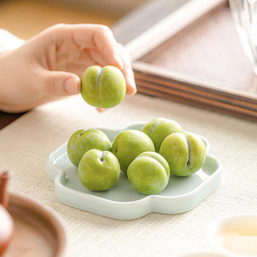 【陶瓷茶点盘多款】陶瓷迷你糕点碟复古精致水果盘味碟茶室禅意茶点盘防烫茶杯垫杯托 商品图2