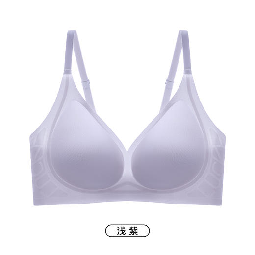 I'd爱帝轻薄无痕光面文胸防滑侧翼定型聚拢内衣 商品图7