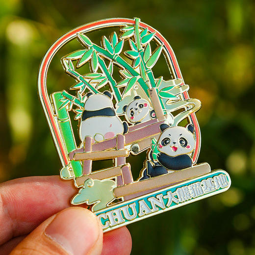 【城市浮雕金属冰箱贴】北京上海四川苏州杭州武汉文创冰箱贴磁贴中国城市旅游纪念礼品 商品图1