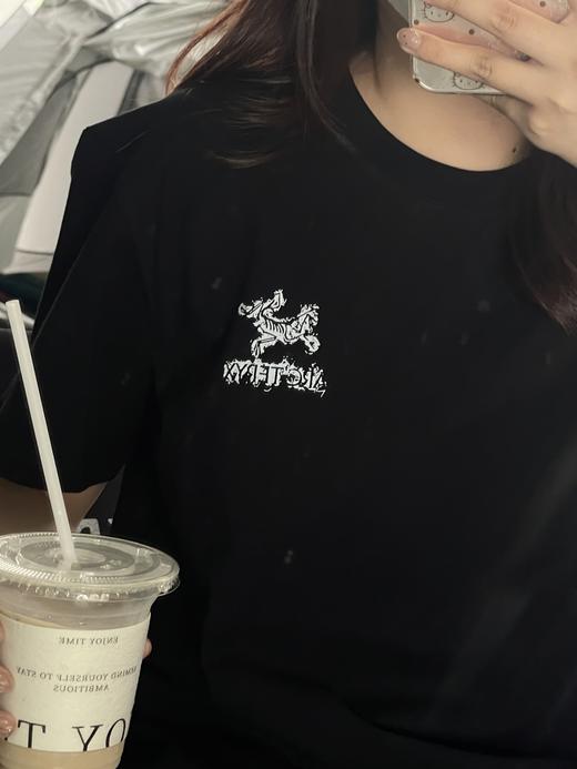 始祖马ARC字母重影印花logo休闲百搭圆领T恤（MG） 商品图4