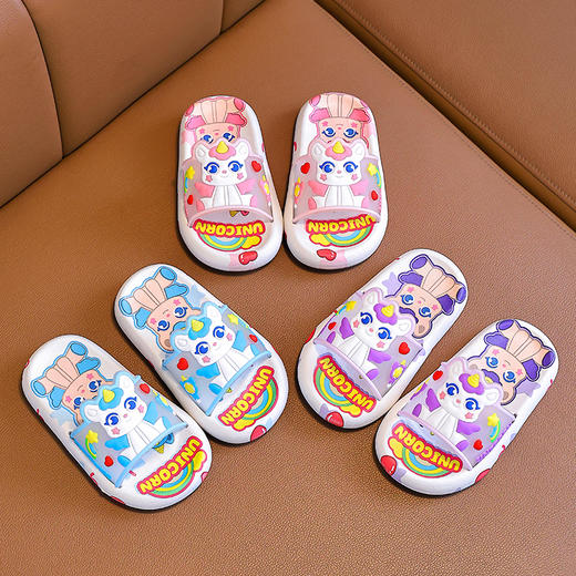 儿童拖鞋夏季女童室内防滑女孩大童2025新款家居洗澡凉拖女童 商品图3