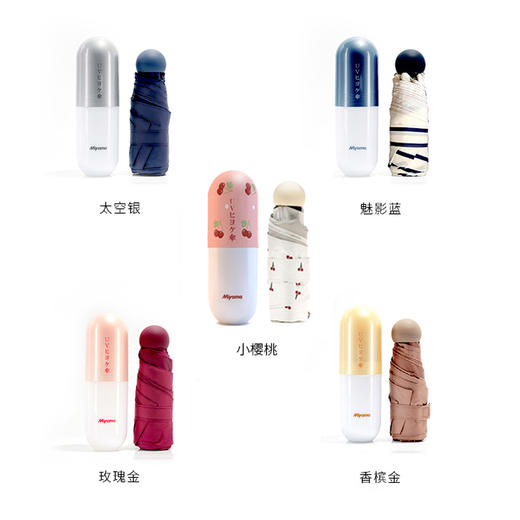 【比手机还轻的防晒伞】日本进口防晒胶囊伞 比手机还轻 可阻挡99%紫外线 UPF50+ 防晒晴雨两用 商品图5