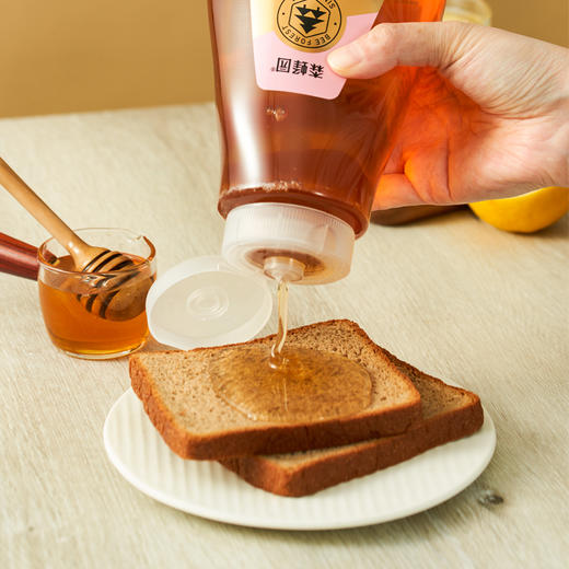 上海森蜂园多花蜂蜜1kg（三角瓶） 商品图4