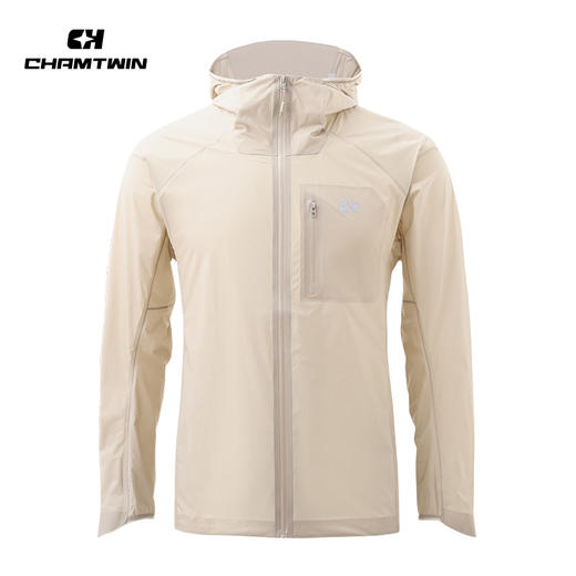 风壳衣三防外套男 防水防油防污抗静电 潮流户外运动跑步登山徒步 CHF552011 商品图0