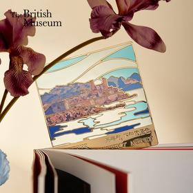 波士顿美术博物馆大师昂蒂布下午的景色可透光金属书签简约高级高档精致礼物