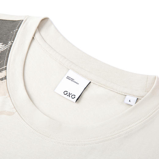 GXG男装  花色潮流时尚短袖T恤 夏季热卖G24X442072 商品图2