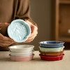【海棠无香小碟】中式复古陶瓷高脚水果盘茶点盘家用点心碟子禅意干果盘零食糕点盘 商品缩略图6