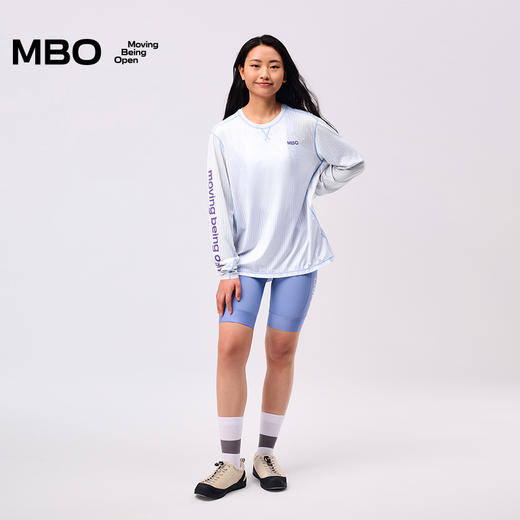 MBO女子长袖T恤 ATS150 休闲运动长袖T恤 25年夏季新款 (经销商专拍链接，非经销商拍单不发货) 商品图6