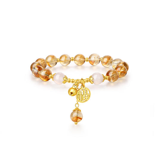 金六福吉祥蜜语晶辉水晶手串JLFJSC12519★ 商品图6